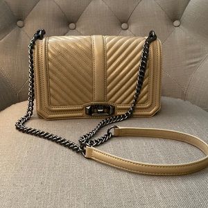 Beautiful neutral Rebecca Minkoff bag, excellent condition